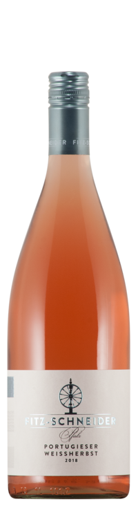 2019 Portugieser Weißherbst lieblich (1 Liter), Rosé, Weingut Fitz-Schneider, Edenkoben