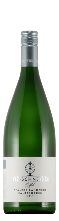 Pfälzer Landwein weiß halbtrocken (1 Liter), Landwein