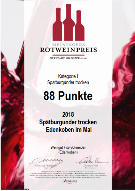 Meiningers Rotweinpreis 2019
